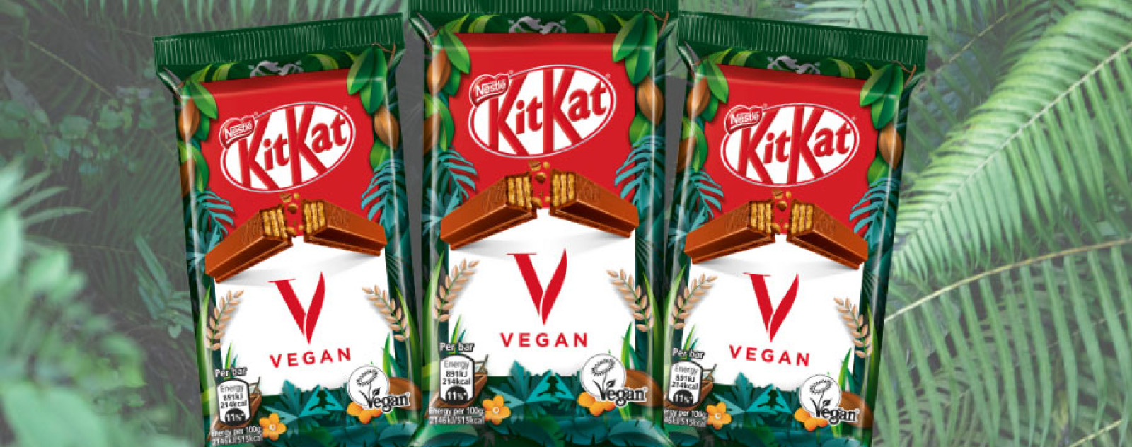 KitKat V : Nestlé lance sa barre chocolatée Végane !